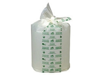 Komposterbare poser BioBag, 125 L, 75 x 115 cm, 30 my, rulle a 10 stk.