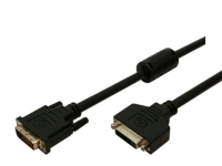 LogiLink DVI-D 5m, 5 m, DVI-D, DVI-D, Hanstik, Hunstik, Sort