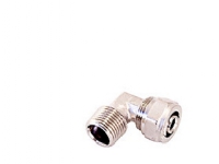 komp.vinkel 20x1/2-90°N - 20x1/2 nippel kompressionsvinkel til alu pex rør
