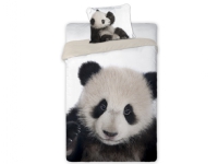 Panda Sengetøj 140x200 cm - 100 procent bomuld