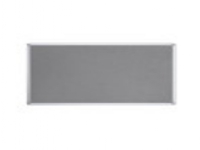 Opslagstavle Maya 60x90 cm grå med aluminiumsramme