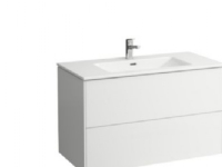 Laufen Base møbelpakke 100cm - inklusiv pro-s slim håndvask. Med skuffer og 1 hanehul hvid