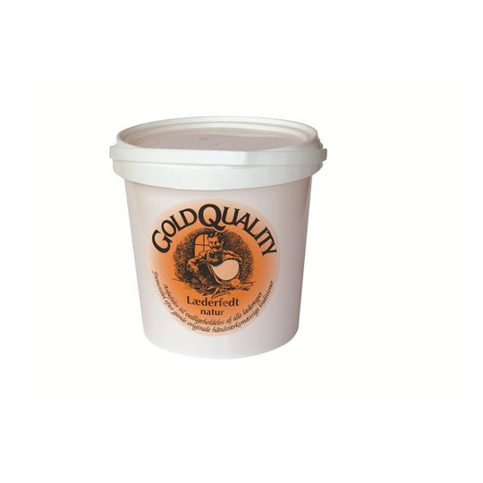 HKSDK LÆDERFEDT nr.14-S - SORT - 1 kg