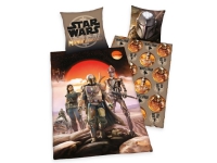 Star Wars Mandalorian Sengetøj - 100 procent bomuld