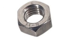 6kt møtrik M20 A4 - DIN 934 6kt møtrikker rustfri stål A4 50stk