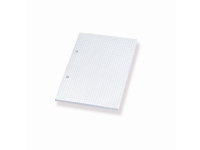 Blok A5 kvadreret Standard m/2 huller - (5 stk.)