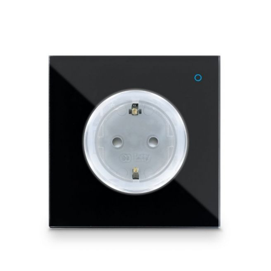 Iotty Smart Outlet - The smart outlet that innovates your home Colour: Black