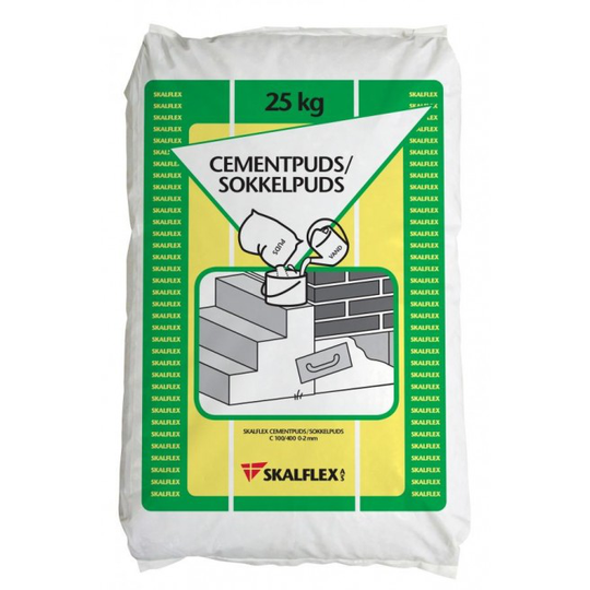 Skalflex Cementpuds/Sokkelpuds 25 Kg.