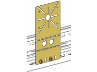 LEGRAND P31 Monteringsplade universal monteres på siden af kabelbakker typen MFA, MFS, SOL og MAS.