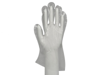 Handsker Quick engangs medium LDPE ekstra kraftig 100stk/pak - (100 stk.)