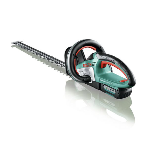Bosch AdvancedHedgeCut 36 Akku-hækkeklipper (uden akku og lader) - VAREN ER UDGÅET