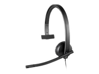 Logitech USB Headset H570e - Headset - på øret - kabling