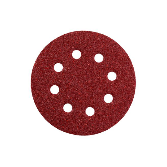 Metabo 4007430430809 - 631227000 Slibeark Ø 125 mm med burrelås, 8 huller