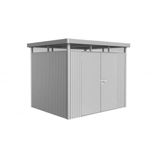 Biohort Highline H3 Dobb. Dør Sølv Metallic Redskabsrum