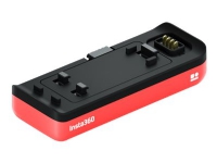 Insta360 Battery Base - Batteri - Li-Ion - 1190 mAh - 4.58 Watt - sort, rød - for Insta360 ONE R 1-Inch Edition, One R 4K Edition, ONE R Trio Edition