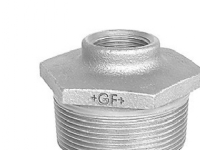 GF GEORG FISCHER 2 -11/4 galvaniseret nippelmuffe