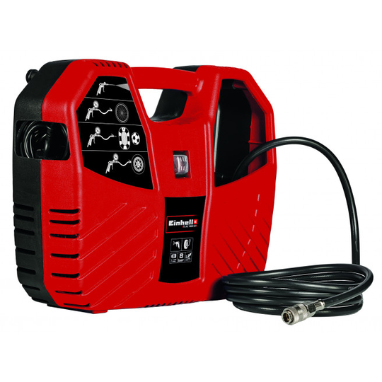 Einhell Kompressorsæt 8 dele 8BAR 230V-1100W - TC-AC 180/8 OF - 4010486