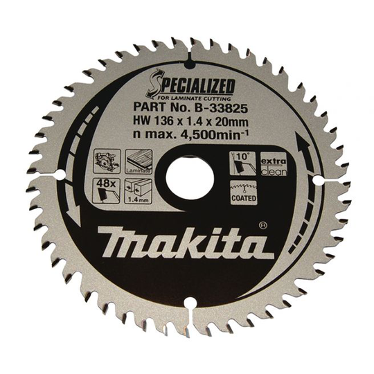 Makita Hm Klinge 136x20x48z Specializ - B-33825