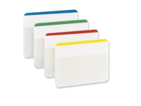 Post-it Index kraftige arkiveringsfaner, stor, 4 ass. farver, 4 blokke a 6 ark