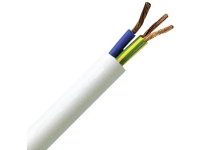 Kopp 151805840 Slangekabel H05VV5-F 3 G 1.50 mm² Hvid 5 m