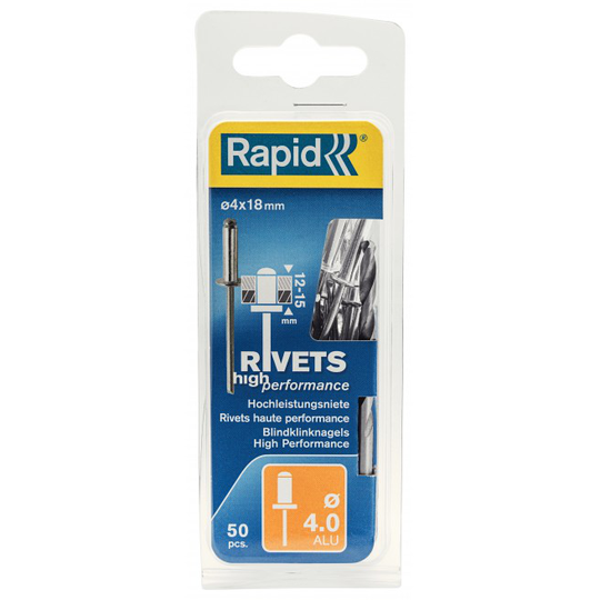 Rapid Blindnitte - Ø4,0 x 18 mm - 50 stk