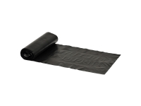 Affaldsposer, 20 L, 37 x 65 cm, 14 my, sort, rulle a 50 stk.