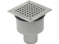 BLUCHER justerbar boligafløb 75 mm LL til beton