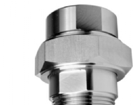 Tipunion 3/4 - Mf/Np. Maskinbear. m/konisk tæt. L=66. NW=46. Kval. AISI 3