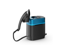 Tefal Cube UT2020E0, Håndholdt beklædningsdamper, 1,1 L, 1,17 min., Sort, Blå, 90 g/min, 200 g/min