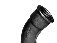 Bøjning 45gr S. 1/2 - Muffe-Nippel