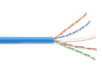 DIGITUS Professional Installation Cable - Bulkkabel - 305 m - UTP - CAT 6a - IEEE 802.5/IEEE 802.3 - halogenfri, stigtap - lyseblå, RAL 5012