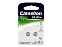Camelion AG4-BP2 - Batteri 2 x LR66 - Alkalisk - 18 mAh