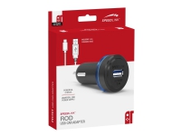 SPEEDLINK ROD - Bilstrømsadapter - 2.1 A (USB) - på kabel: USB-C - sort - for Nintendo Switch
