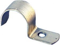 NKT Kabelbøjle Nr.13 1 lap huldiameter Ø5,0mm halvhårdt båndstål Varmgalvaniseret - (200 stk.)