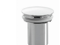 Bundventil 11/4, 11cm - pop-up, 2-delt uden overløb, forkromet