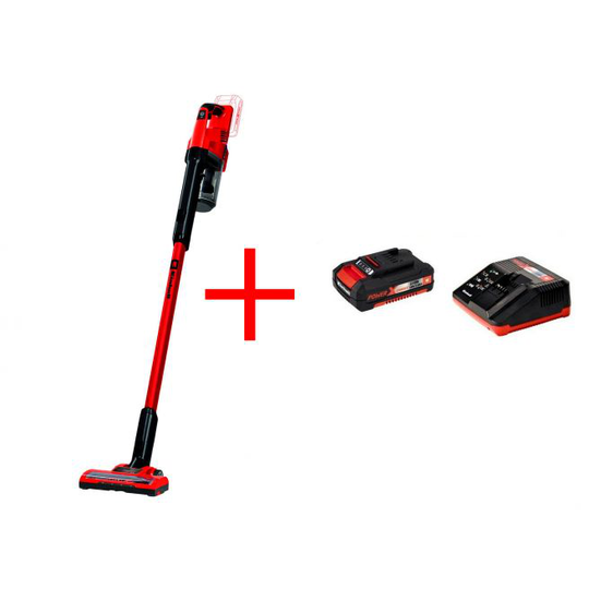 Einhell Cordl.Handstick støvsuger inkl. Batteri og lader