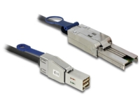 Delock - SAS eksternt kabel - SAS 6Gbit/s - 4 x Mini SAS HD (SFF-8644) (han) til 26-pin 4 skærmet Mini MultiLane SAS (SFF-8088) (han) - 1 m