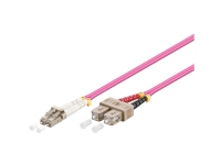 Goobay LC-SC OM4, 10 m, OM4, LC, SC