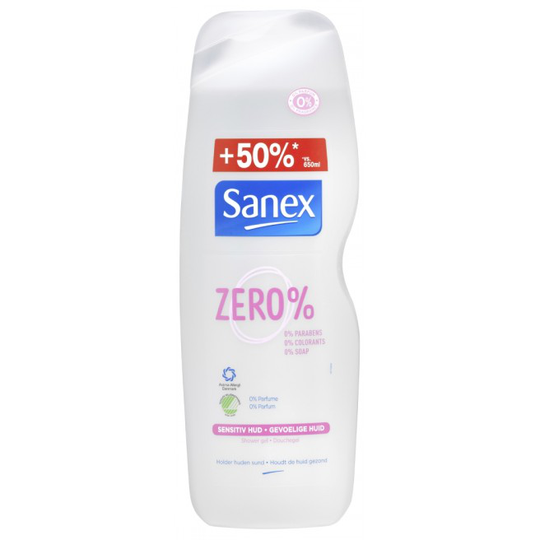 Sanex Zero Shower gel - 1000 ml.