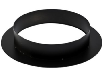 MB uØ 230mm murbøsning - 50mm flange sort (Multi25, Multi50, Wood)