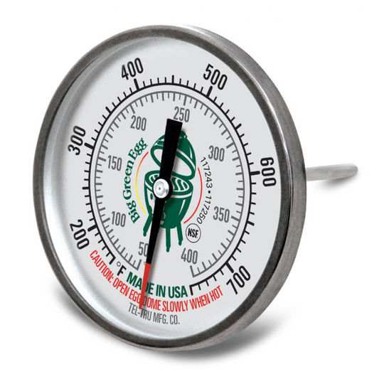 Big Green Egg Tel-Tru lågtermometer M, S, MX, MN - 117236