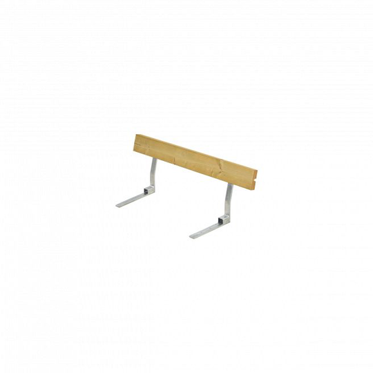 Plus Ryglæn til Møbler - B Består af: Beslag + 1 stk. planke 118 cm cm x H - Lærk