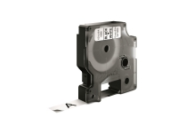 Labeltape DYMO® D1 sort på hvid 12mm x 5,5m