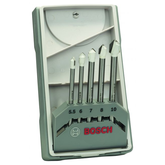 Bosch Fliseborsæt 5,5-10mm 5stk Expert Ceramic - 2608587170