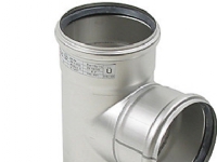 Blücher gr.rør 87.5gr.110mm - m.O-ring AISI 316L.Syrefast stål