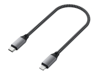 Satechi - Lightning-kabel - Lightning han til USB-C han - 25 cm - for Apple iPad/iPhone/iPod (Lightning)
