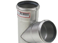 Blücher gr.rør 68.0gr.82-82mm - RS 82 AISI 304.Alm RF stål