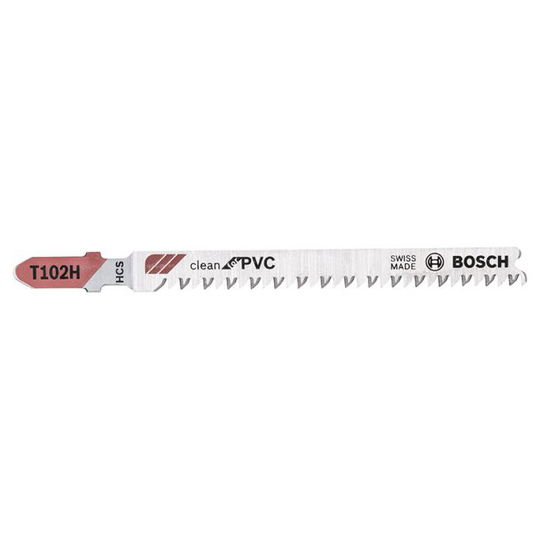 Bosch Stiksavklingeinge T102h Clean Pvc 3 Stk - 2608667445