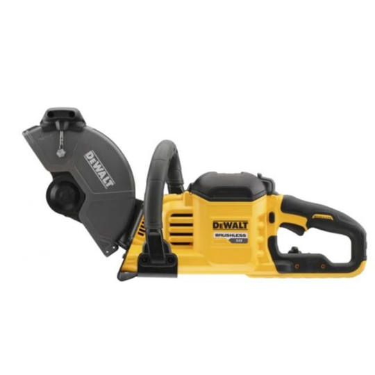 DeWALT 54v XR FlexVolt 230mm Betonsav, Løs Enhed - DCS690N-XJ