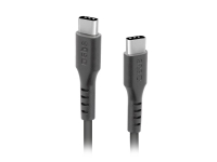 SBS TECABLETC3AK, 1 m, USB C, USB C, USB 2.0, Sort